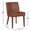 Hagood Leather Dining Chair-1028890346
