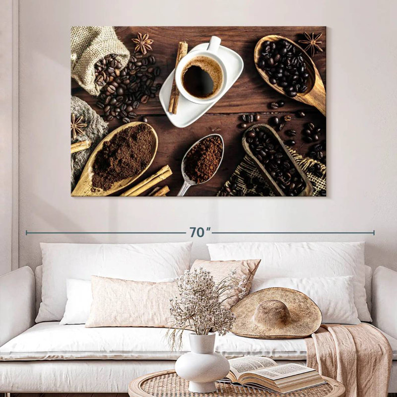 Yarlin Coffee And Spices, 32" H x 48" W