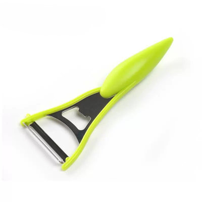 Water Bottle 2-in-1 Stainless Steel Peeler And Bottle Opener  Multifunctional Potato Peeler  Kitchen Peeling Tool