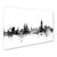 « barcelone espagne horizon », impression sur toile tendue-22541465