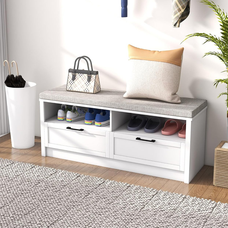 8 Pair Shoe Storage Bench