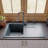 33.88'' L Single Bowl Granite Kitchen Sink