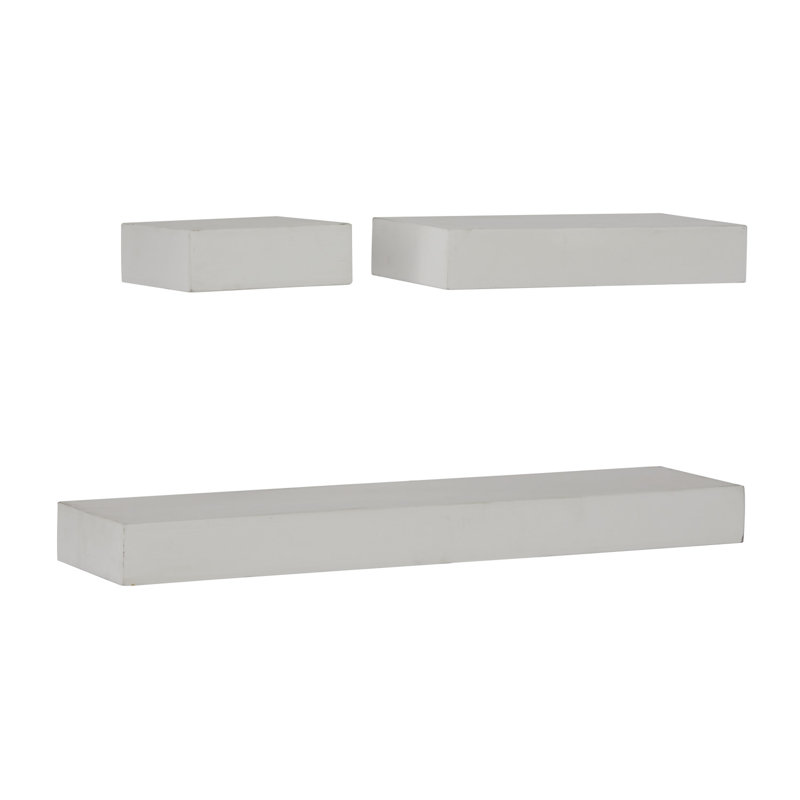 Tablette murale 3 pièces Handler, Blanc