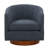 Arnardo Fabric Wood Base Swivel Chair-1153398287