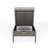 Martha Stewart Bedford Outdoor Rattan Wicker Chaise Lounge Chair With All-Weather Cushions-109713920