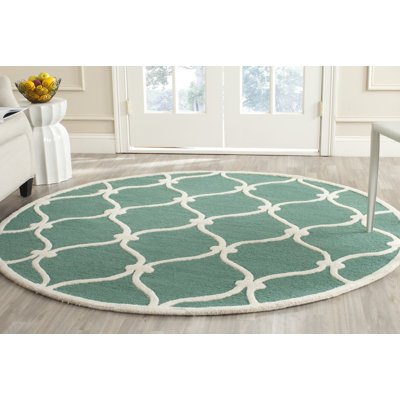 Cannen Hand Tufted Wool Geometric Rug