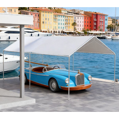 Easy To Install Carport Roof,UV Resistant Canopy Replacement Cover With Ball Bungee Cords
