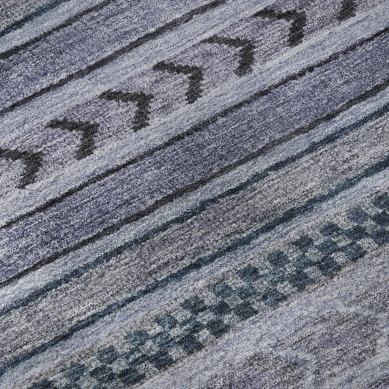 Premium Machine Washable Marasco AMF1625 Stripes Rug, Runner 2'3" x 7'6"