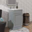 Meuble-lavabo 18 po avec lavabo, meuble-lavabo avec tablette de porte et tablette réglable-392334822-392334818