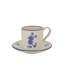 Loni Stoneware Espresso Cup and Saucer