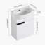 Alyria 16.8'' Single Bathroom Vanity with Ceramic Top