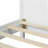 Petal Wooden Bed With Headboard & Support Slats-729164793-713376453
