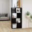 Ayad 124.5cm H x 60cm W Geometric Bookcase-2120397803-2120397801