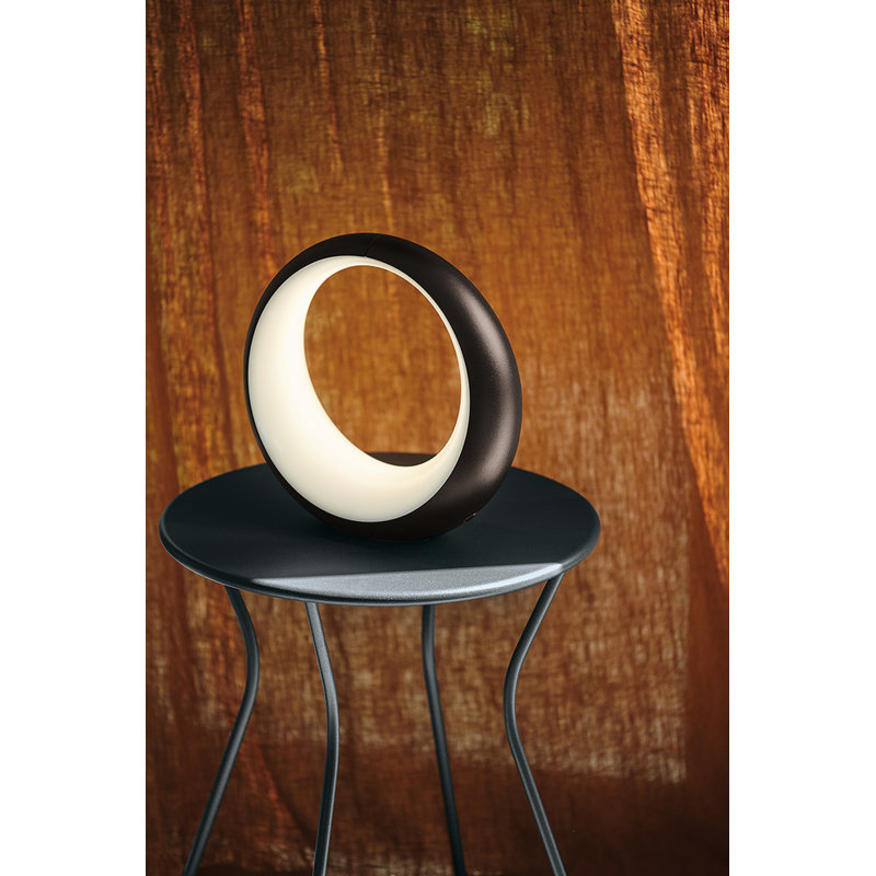 Hoopik LED Outdoor Table Lamp, Liquorice