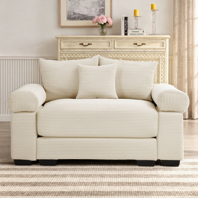 Canapé 54 po Cloud, Beige