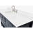 ARIEL Moille 60" Single Sink Bathroom Vanity in Midnight Blue, with 1.5 Carrara White Quartz Top, Rectangle Sink-1894177982-1903646195
