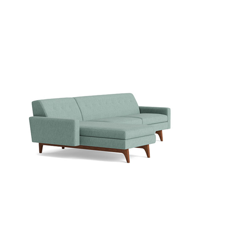 Tyler Chaise Sectional, Left Hand Facing, Performance Weave - Spa
