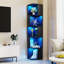164.6cm H x 35cm W Corner Bookcase-111078339
