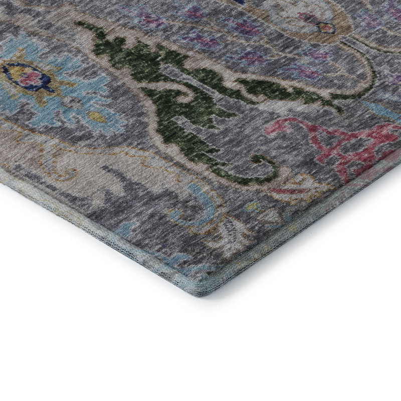 Premium Machine Washable Mayfield AMF1932 Modern Rug, Rectangle 10' x 14'