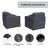 Jerimya Swivel Patio Wicker Outdoor Lounge Chair Covers