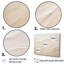 Charme moderne sable beige plage - art mural large sable de plage-95879814-95879817