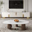 Ensemble de salon moderne, meuble télé beige