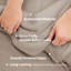 Jeté en molleton doux et moelleux, couverture chaude et épaisse douillette pour canapé et lit, taupe, grand (90 po x 92 po)-119778803-119778806