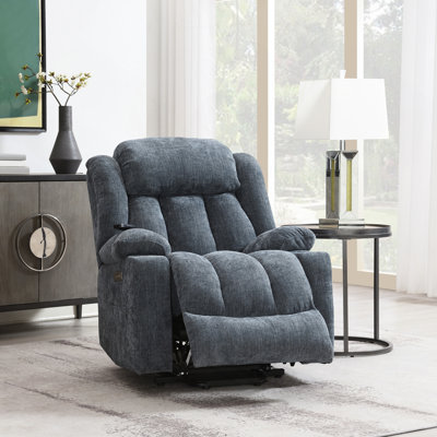 Fauteuil inclinable électrique chenille avec fonction de levage, de chauffage et de massage