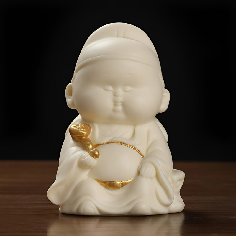 Figurine Wenchang en céramique de qualité supérieure - décoration artistique pour la maison