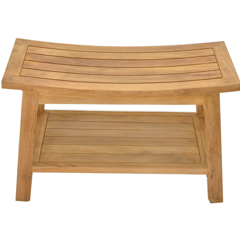 Banc de douche l 30" teck Wheatley