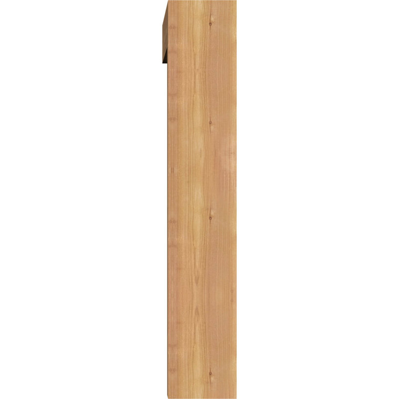 Support Funston Block avec support décalé, 32 x 24, Cèdre rouge occidental de l 5 1/2 po (lisse)