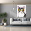 Art mural sur toile Trinx «Bespectacled Pet 3» par Melissa Averinos-700718864