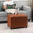 24" Faux Leather Storage Ottoman-1759431302