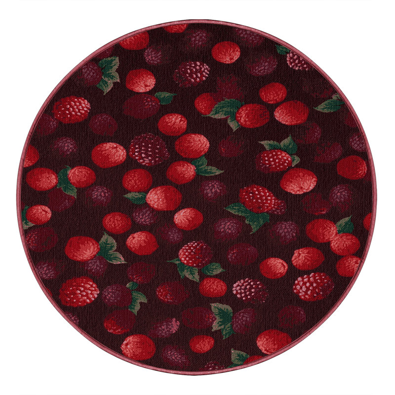  Tapis lavable Loganberry, Rectangle de 5 pi x 8 pi