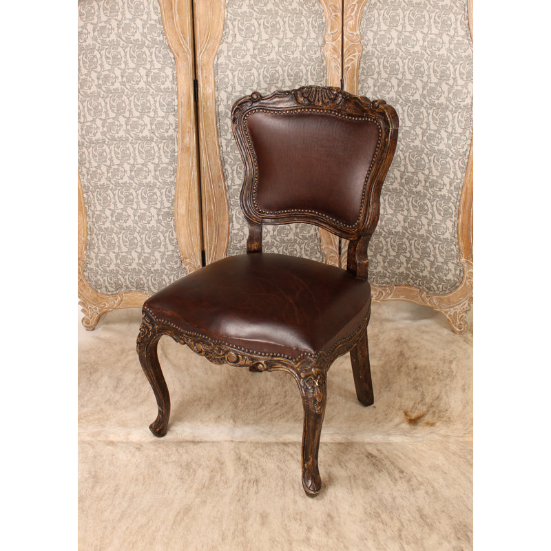 Chaise rembourrée Katherine, Brun