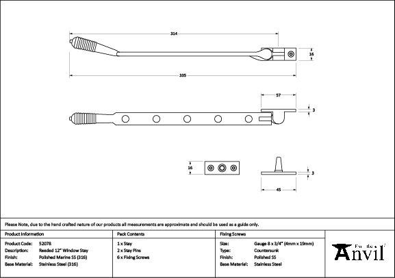 Product Dimensions