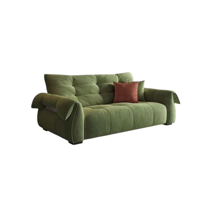 Canapé simple en tissu rétro, H 38,18 po x l 74,8 po x P 42,13 po , 2