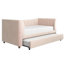 Lit de jour simple rembourré avec couchette-43008412
