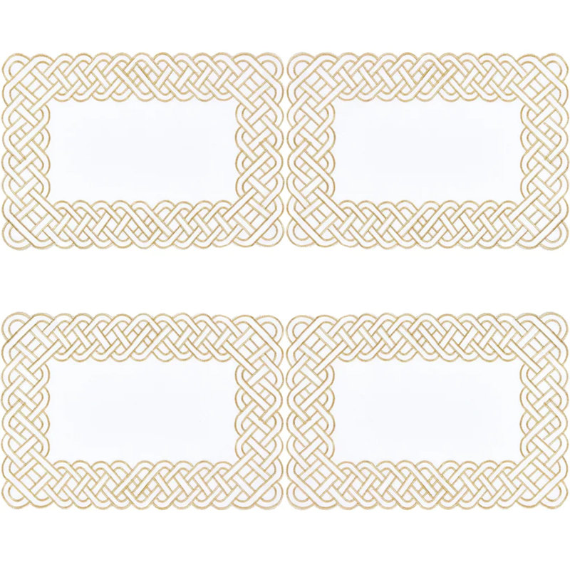 Napperons Braid, Doré