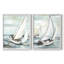 NAUTICAL Series L-Premium, reproduction encadrée prête à accrocher - aucun clou requis - aucun clou requis-1849838290-1849838292