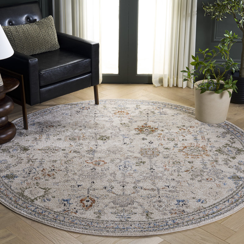 Grove 600 Performance Oriental Rug, Round 6'7"