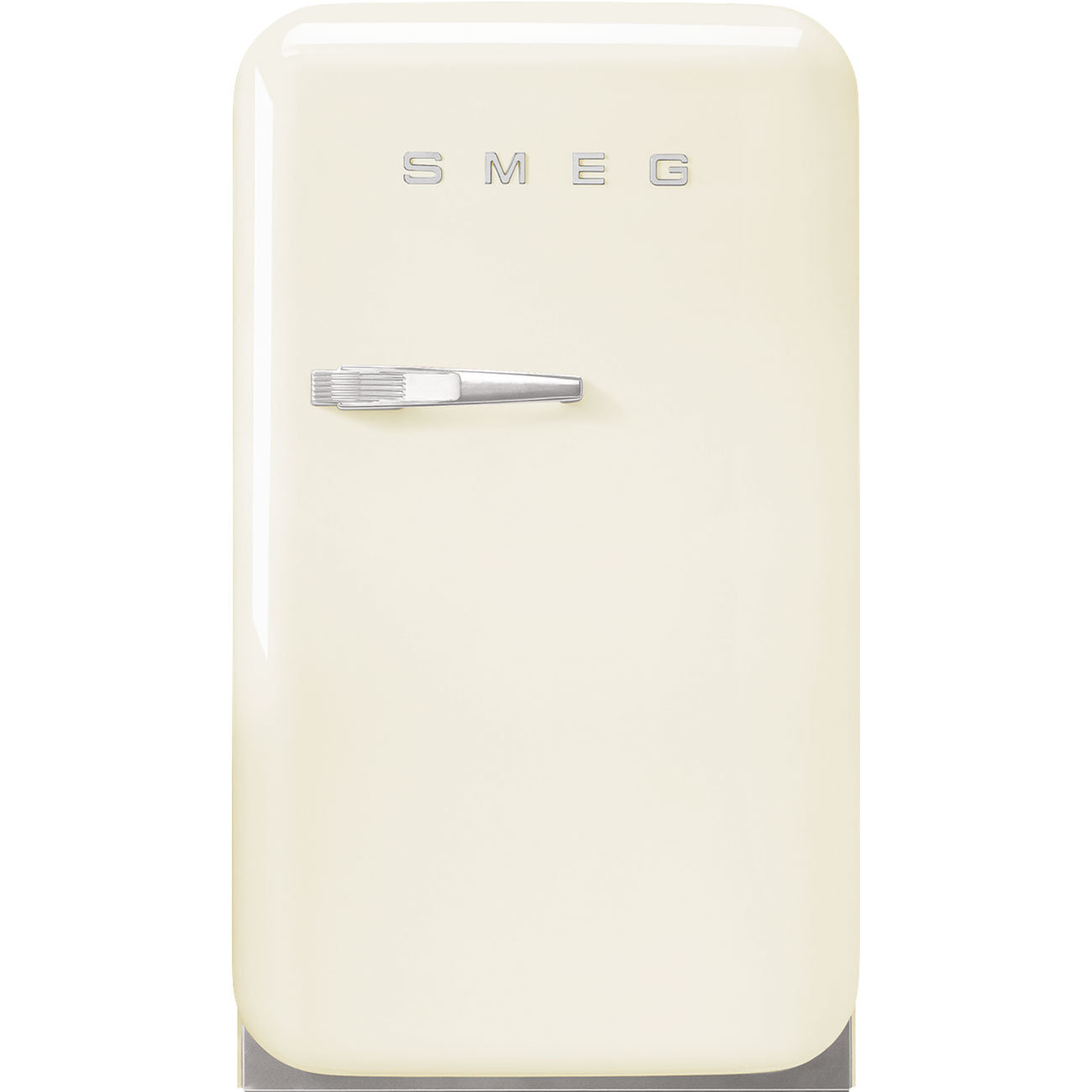 SMEG 50s Style Freestanding Mini Fridge, Right, Cream