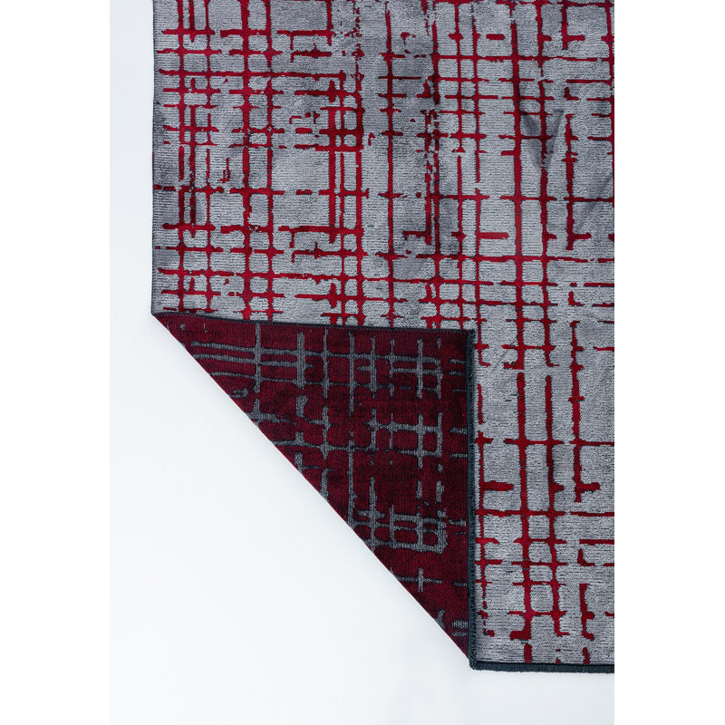 Amauche Striped Hand Loom Indoor / Outdoor Area Rug, Rectangle 5'3" x 7'6"