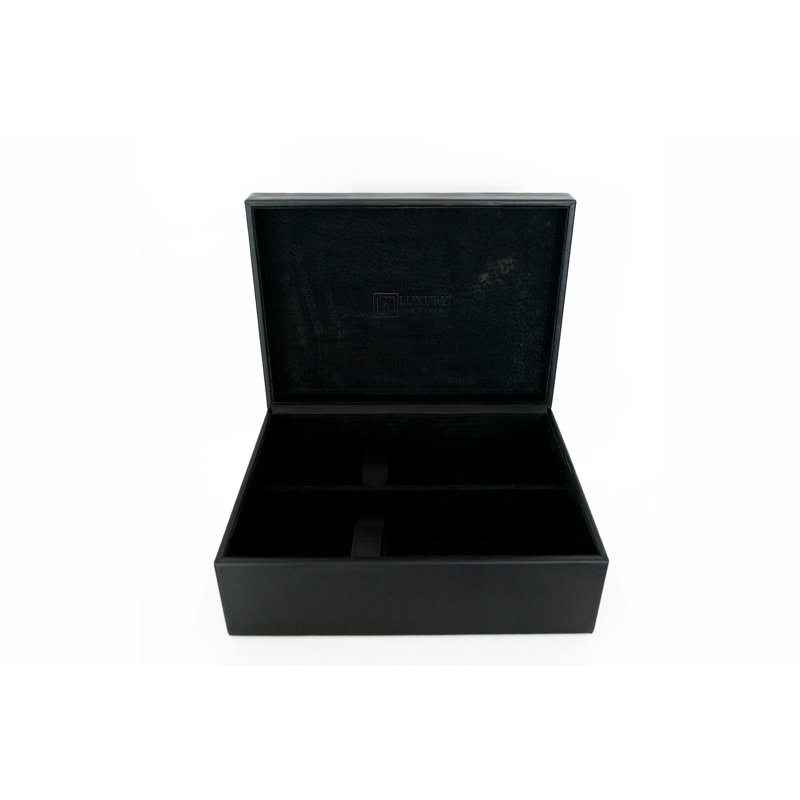 Boîte décorative, H 5 po x l 14 po x P 10,5 po