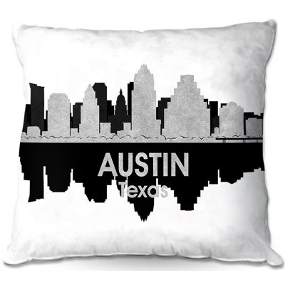 Housse de coussin et insert Austin Texas Square