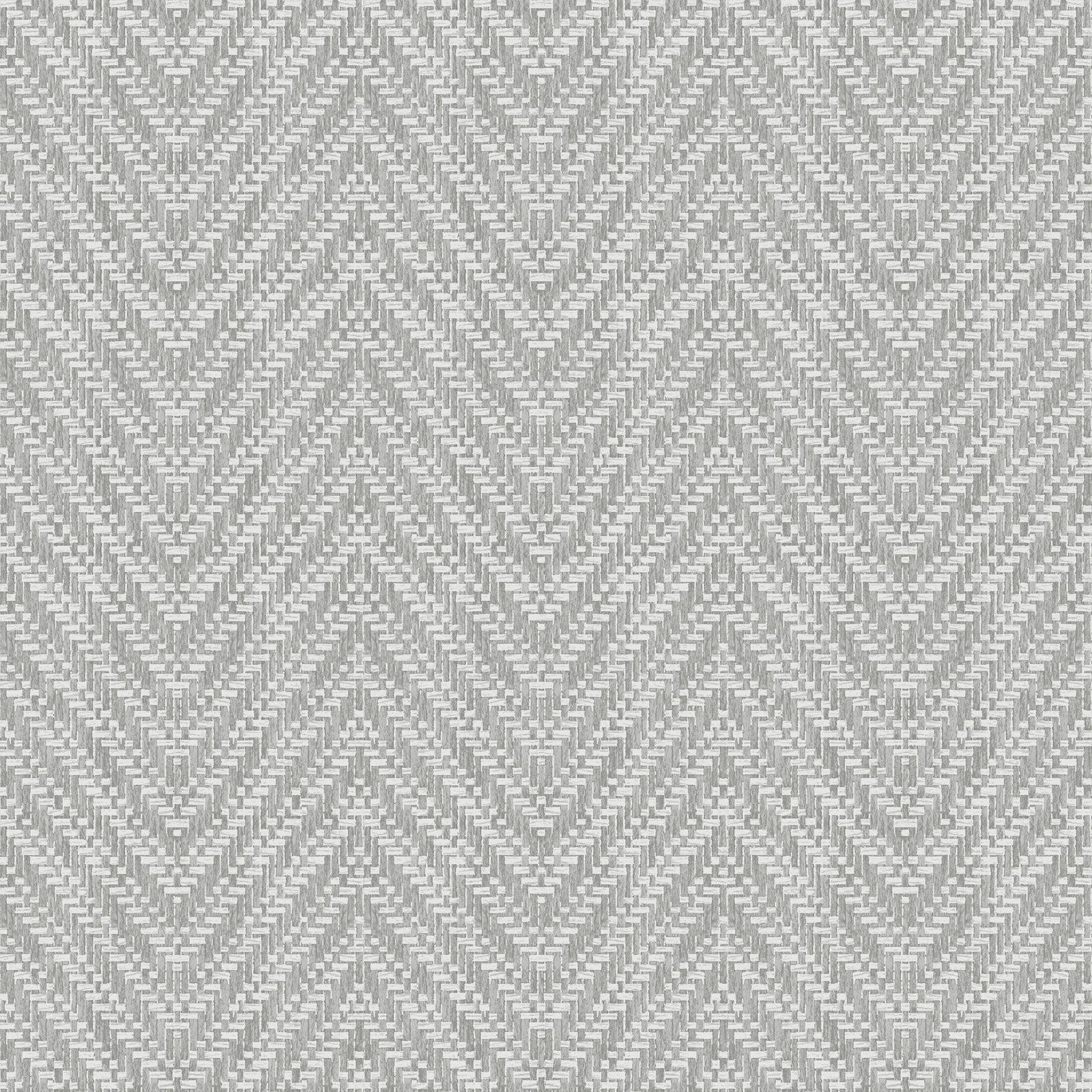 Eris Chevron Wallpaper, Gray