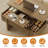 Lift Top Wood Coffee Table with Storage, Modern Convertible Living Room Table-500999635
