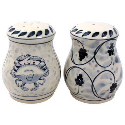 Blue Crab Salt & Pepper Set