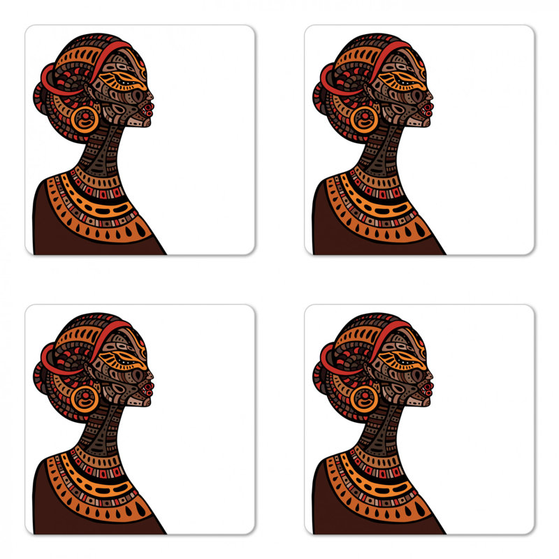 Sous-verre africain