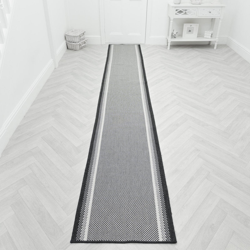 Runner Chequered Flatweave Area Rug, Runner 60 x 150 cm